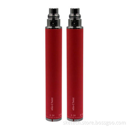 eGo-C Twist Battery, Newest Variable Voltage E-cigarette Batteries, 650/900/1100/1300mAhNew
